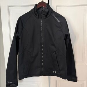 Under Armour Black Lightweight Coldgear Infrared lined Jacket